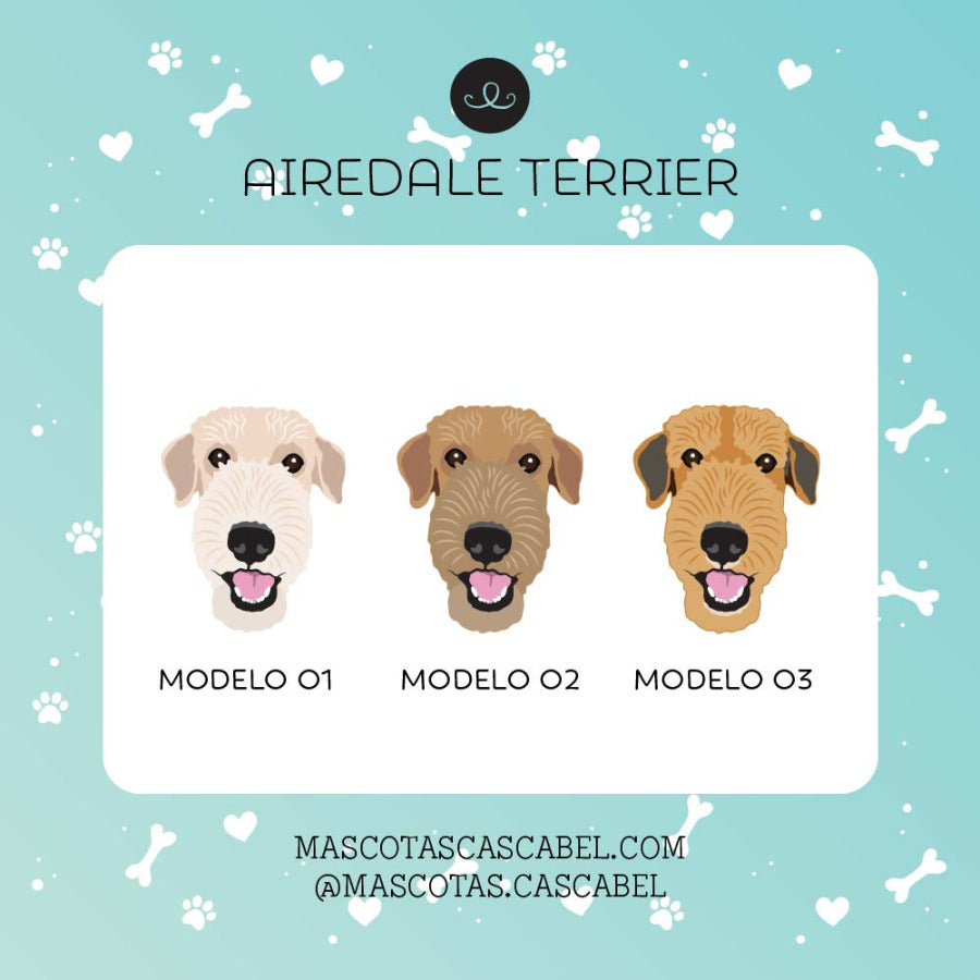 Taza o Totebag "Airedale terrier"