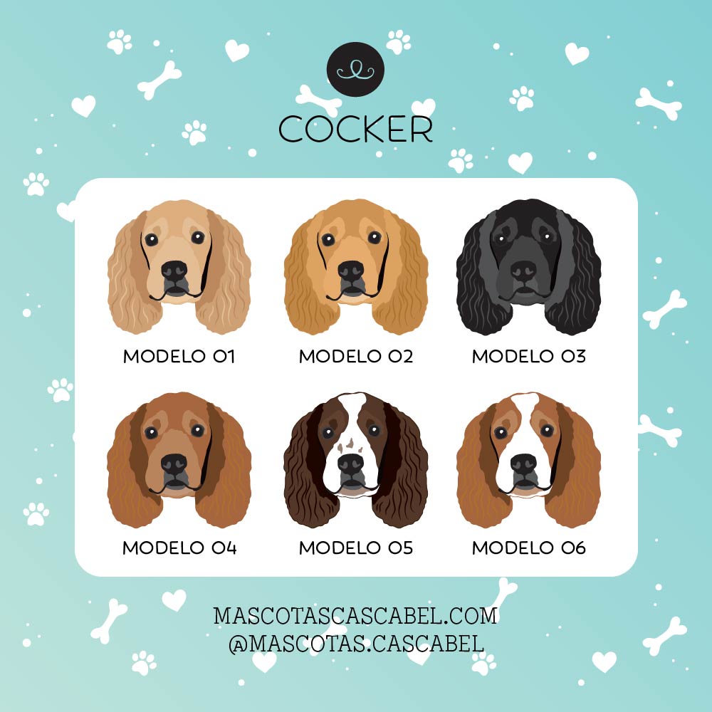 Taza o Totebag "Cocker"