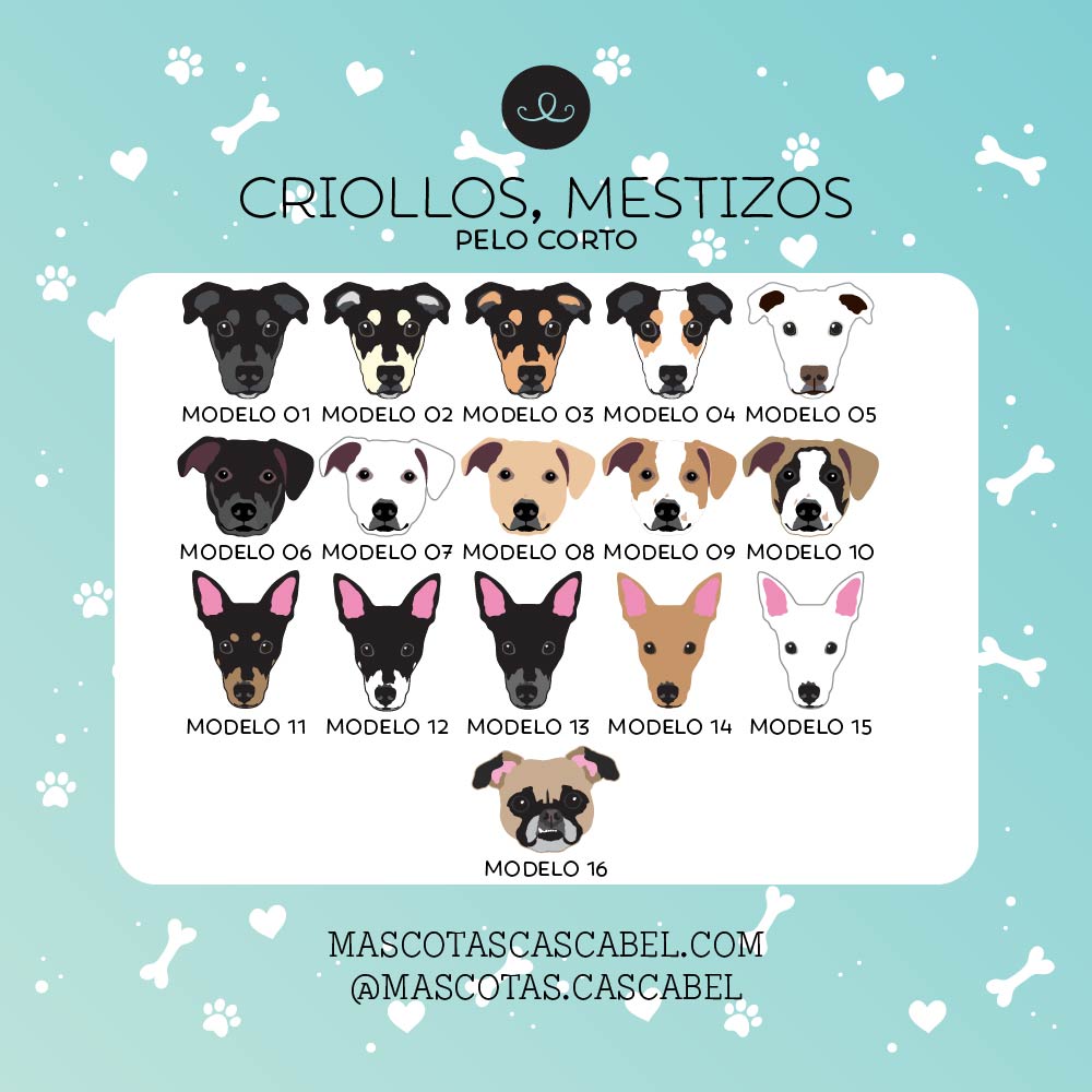 Taza o Totebag "Criollos Pelo Corto"