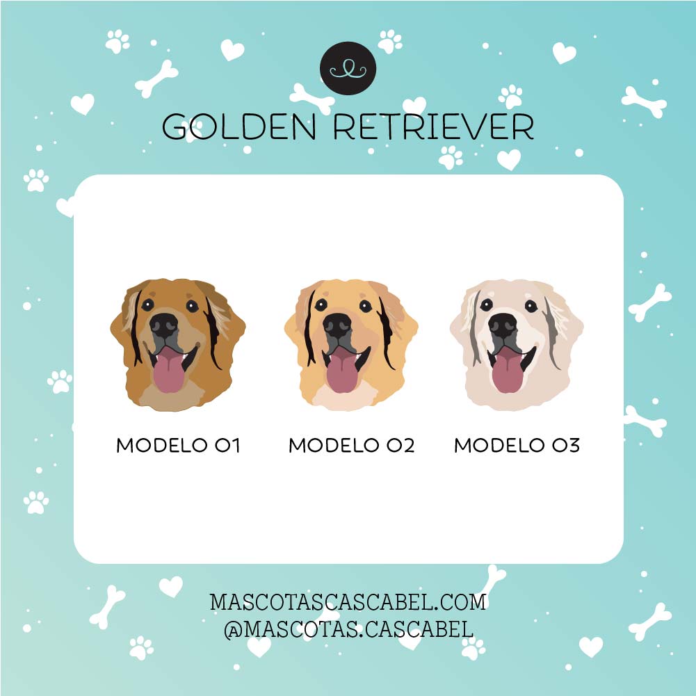 Taza o Totebag "Golden Retriever"