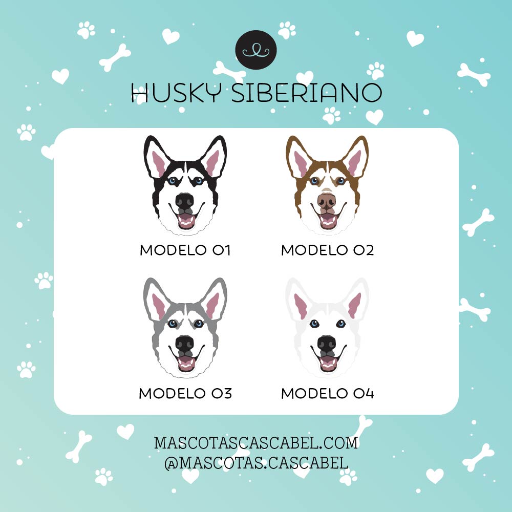 Taza o Totebag "Husky Siberiano"