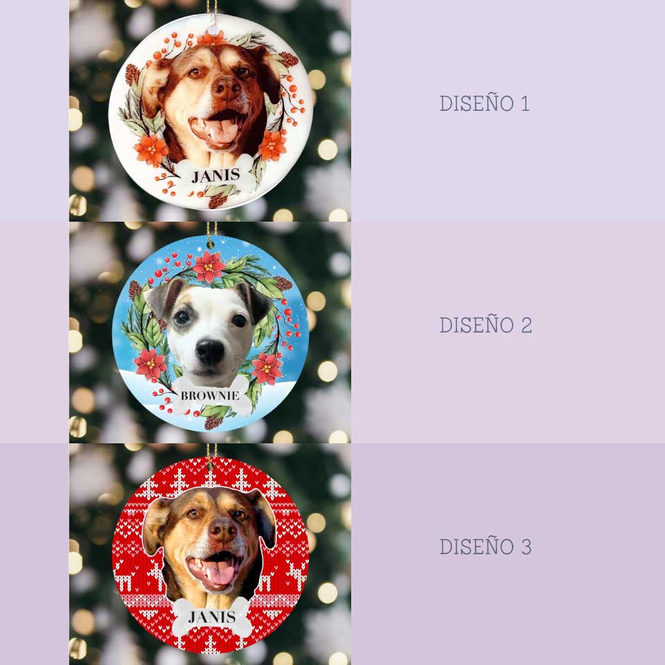 Esfera Personalizada con foto tu Mascota