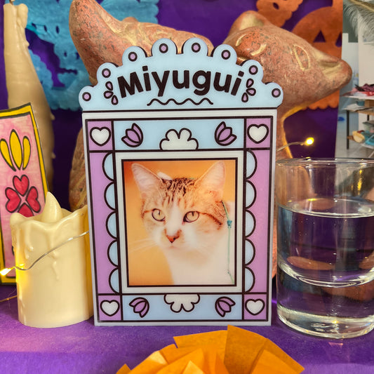 Placa conmemorativa nicho de tu mascota