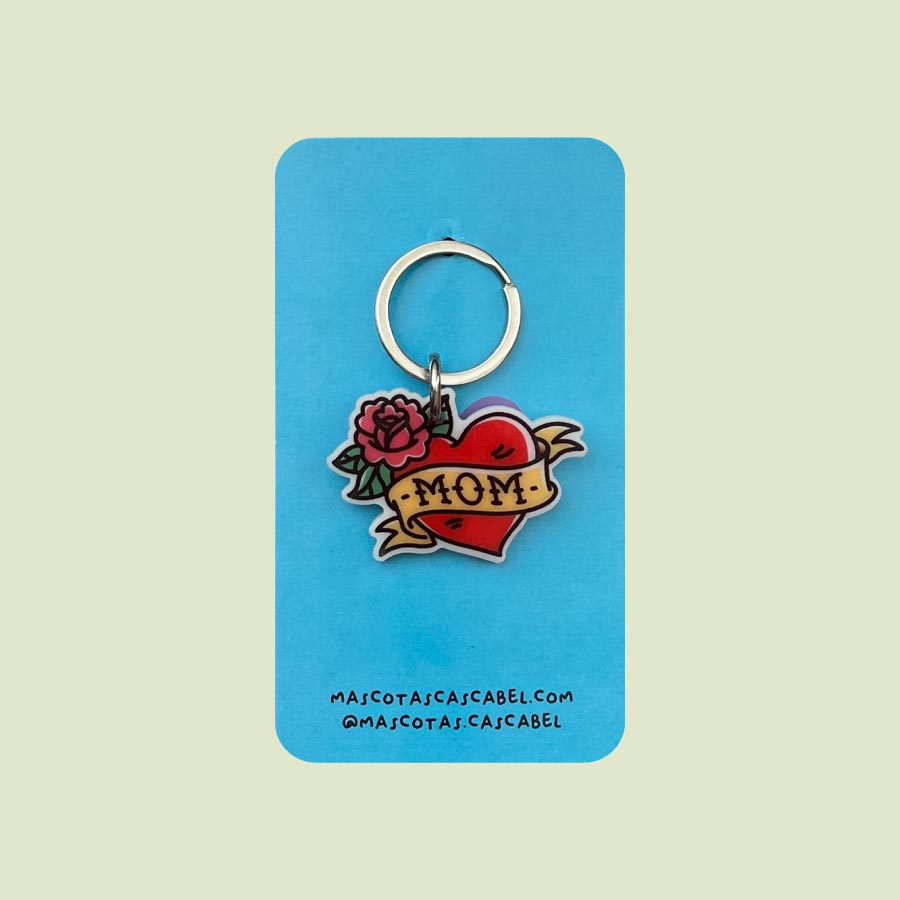 Placa para perro "Tattoo Corazón"