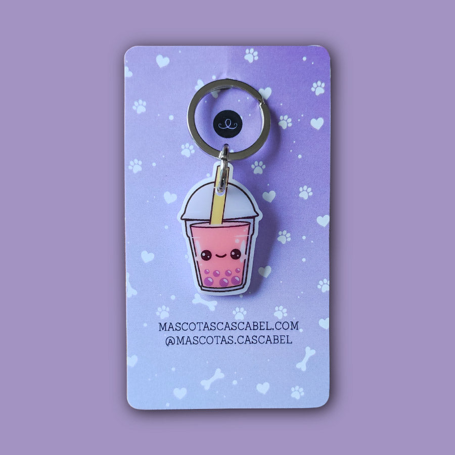Plaquita personalizada "Bubble Tea"