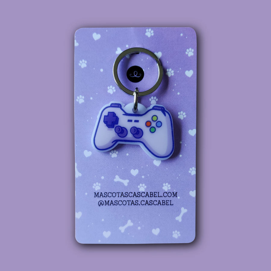 Plaquita personalizada "Control videojuego"