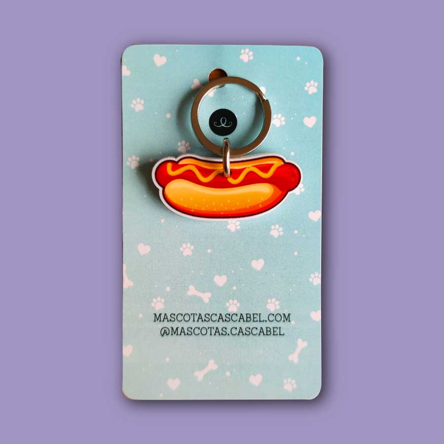 Placa para perro HotDog | Cascabel
