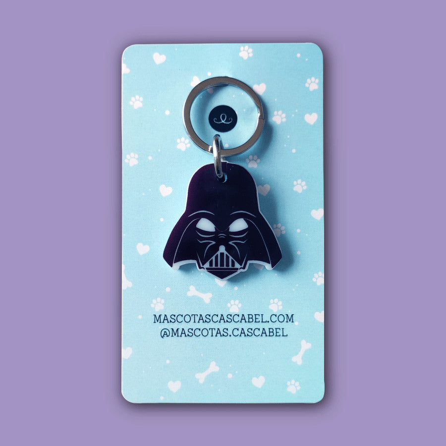 Plaquita personalizada "Villano de la Galaxia"