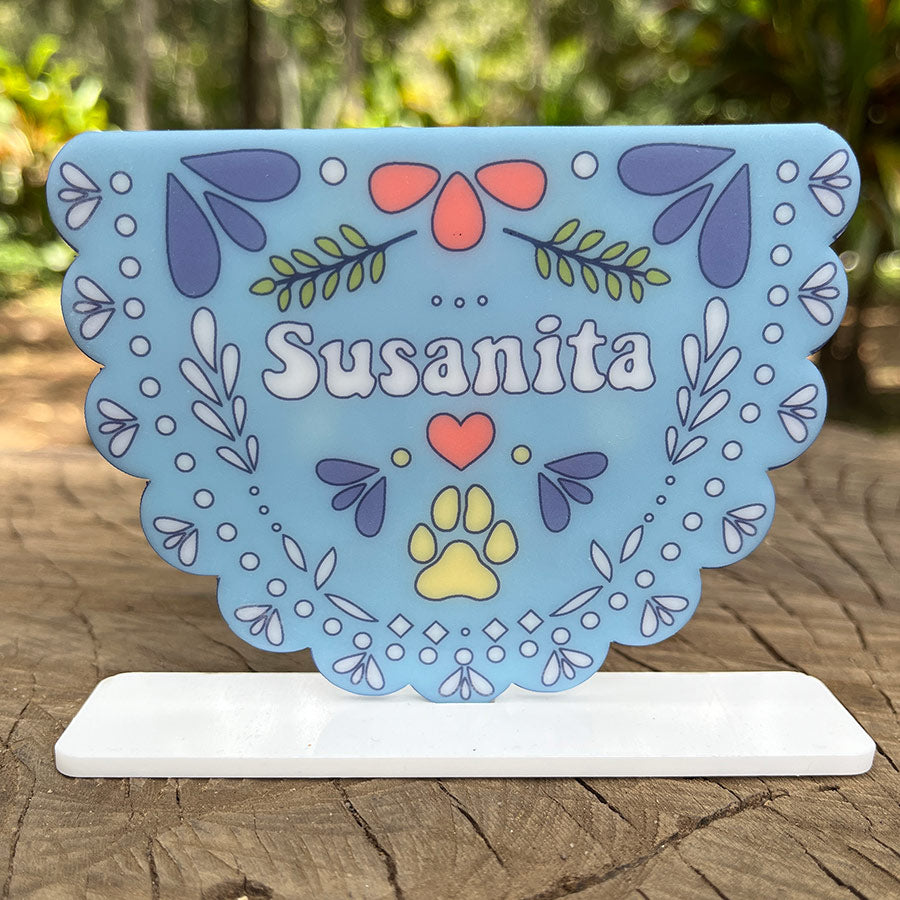 Placa Conmemorativa Papel Picado