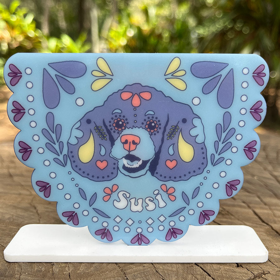 Placa Conmemorativa Papel Picado