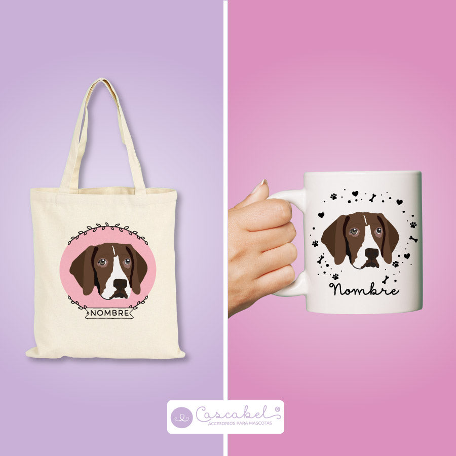 Taza o Totebag "Braco Alemán"