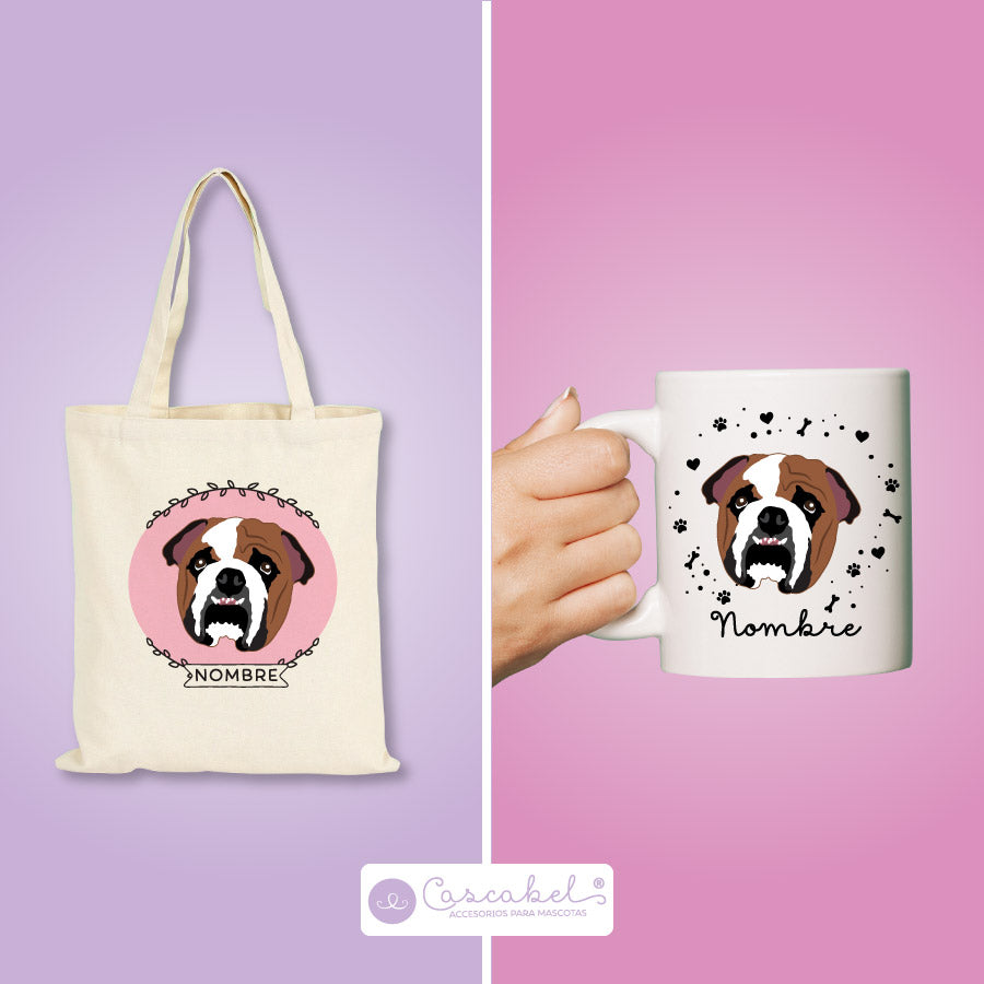 Taza o Totebag "Bulldog Inglés"