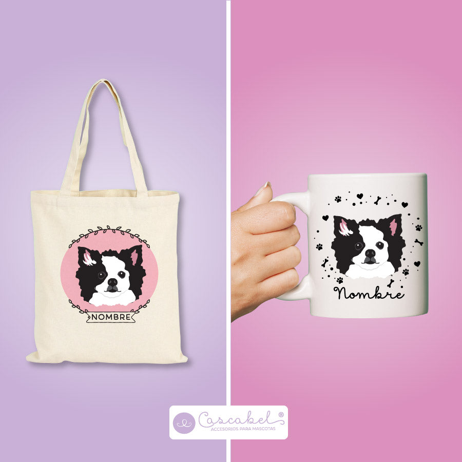 Taza o Totebag "Chihuahua Pelo Largo"