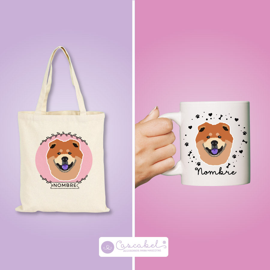 Taza o Totebag "Chow Chow"