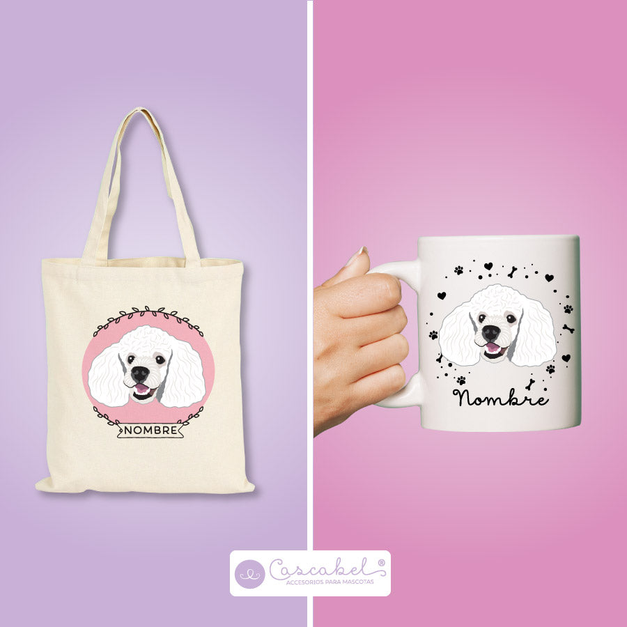Taza o Totebag "Poodle"