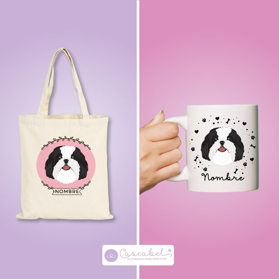 Taza o Totebag "Shih Tzu"