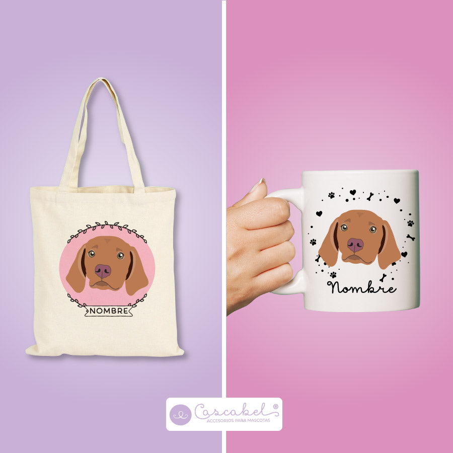 Taza o Totebag "Vizsla"