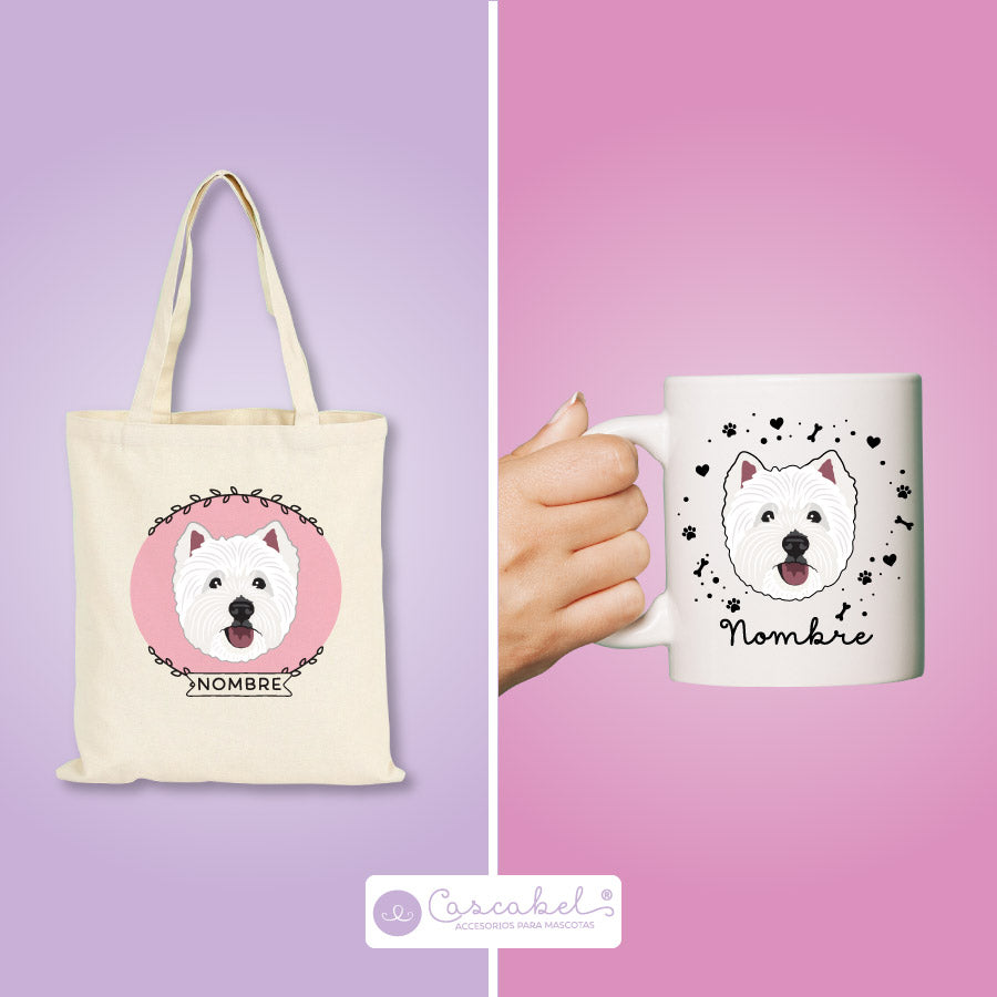 Taza o Totebag "Westie"