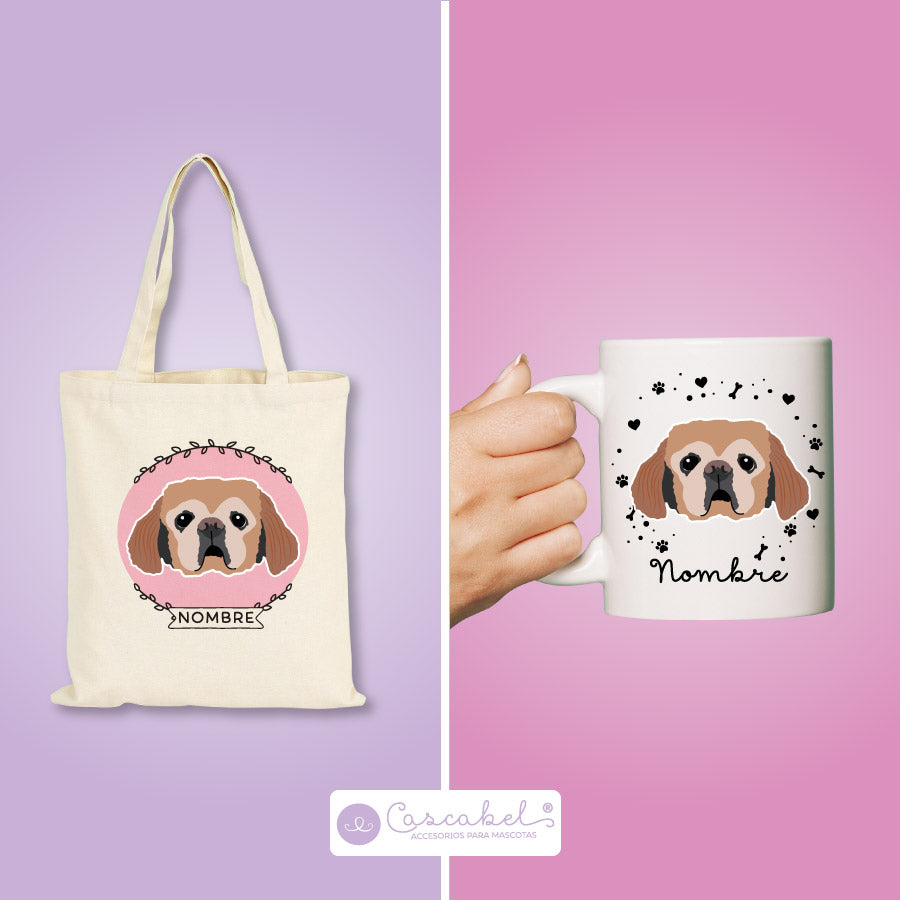 Taza o Totebag "Pekinés"