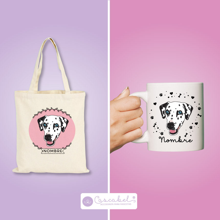Taza o Totebag "Dálmata"