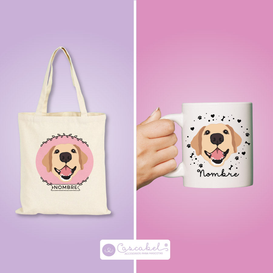 Taza o Totebag "Labrador"