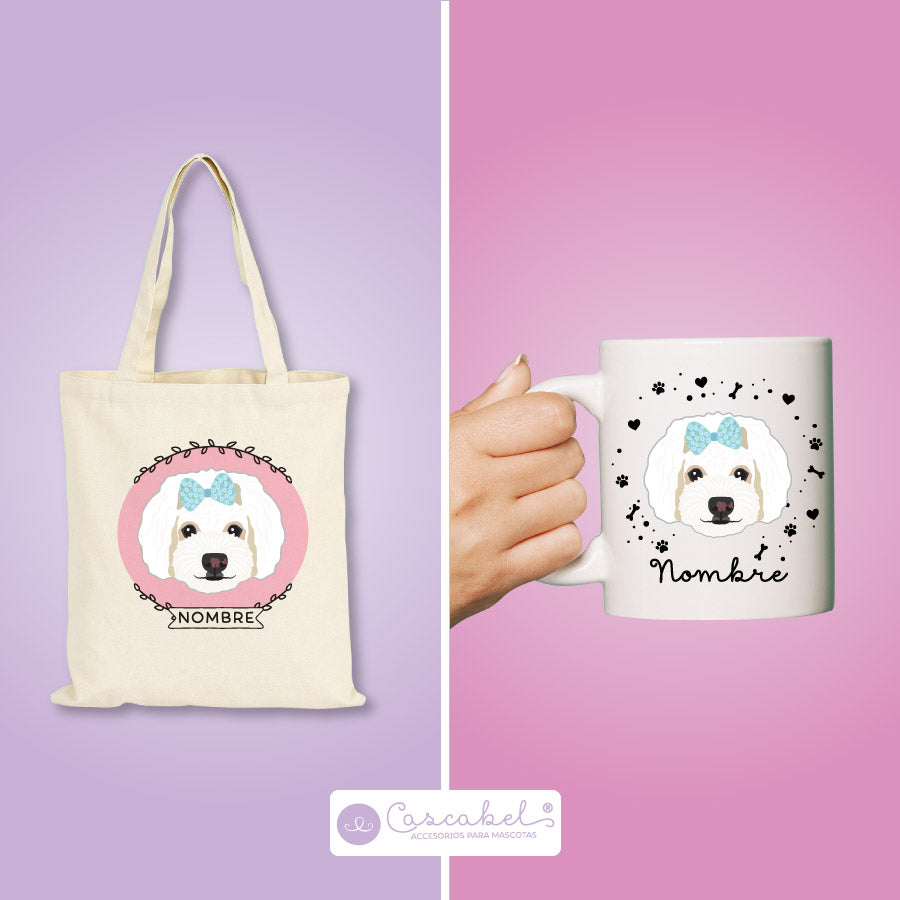 Taza o Totebag "Maltés"