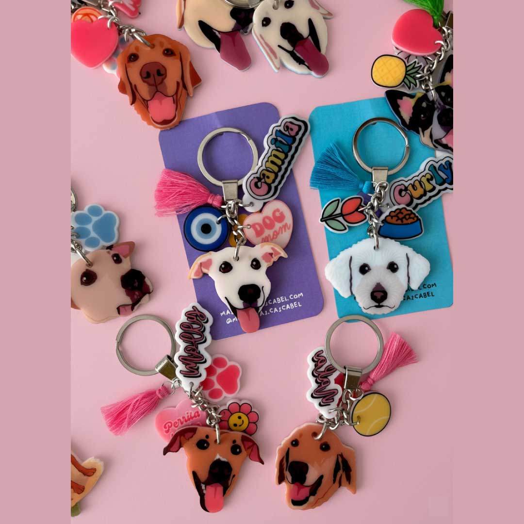Llavero de tu Mascota "Una Carita"