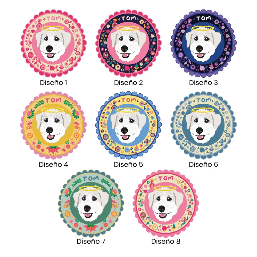 Roseta Placa Conmemorativa - Recuerdo de tu mascota