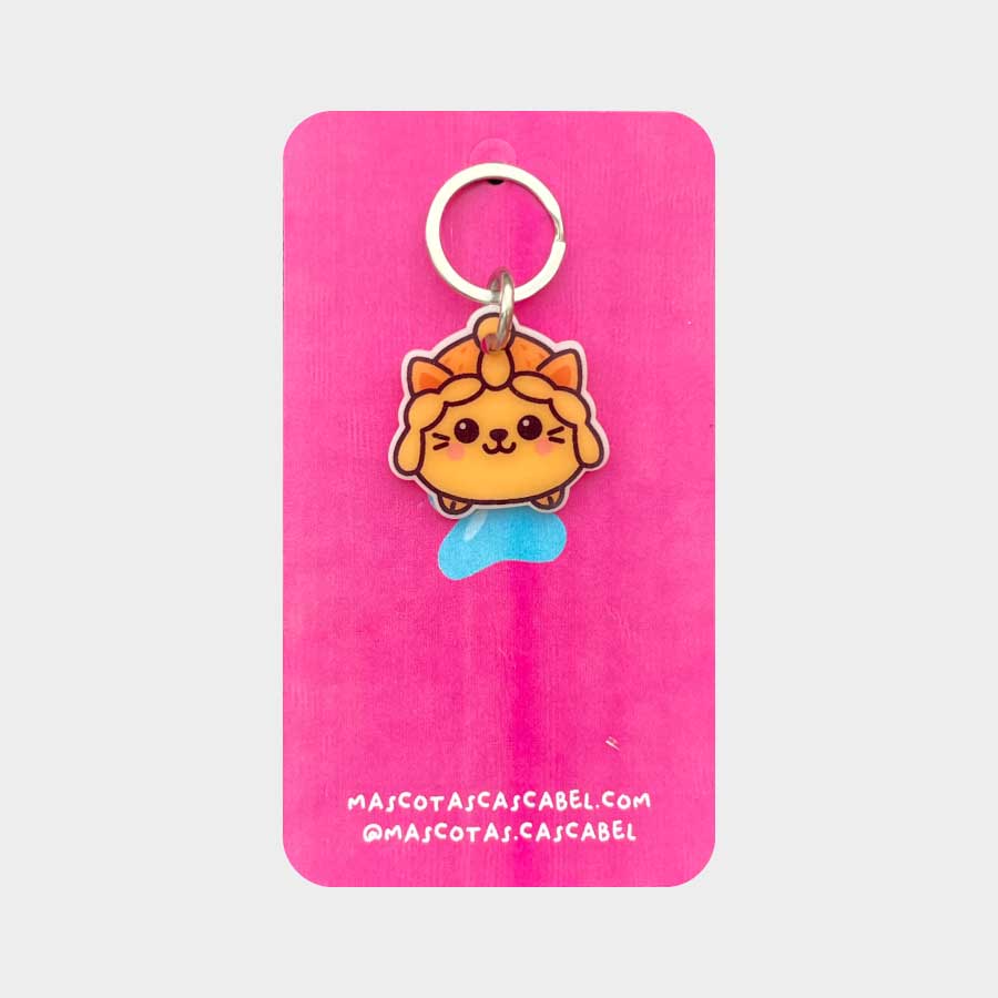 Plaquita para gato "Pan de Muerto"