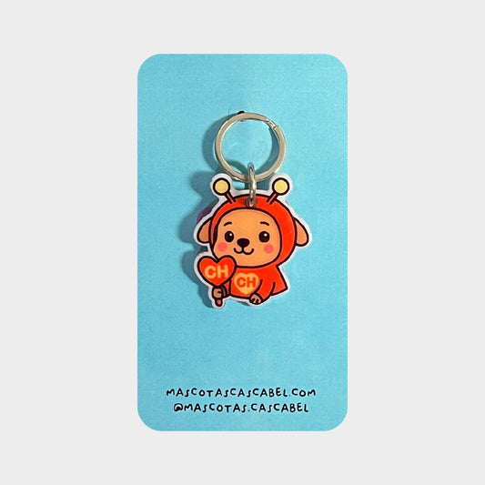 Plaquita para perro "Perrito Chapulin"