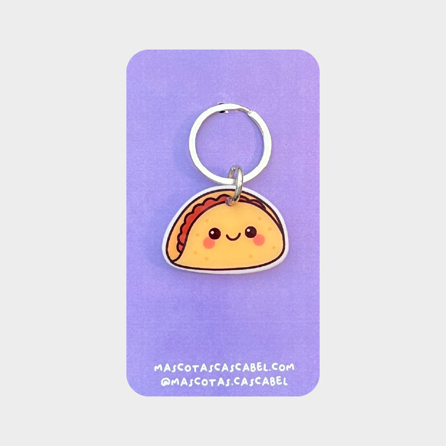 Plaquita para perro "Taco"