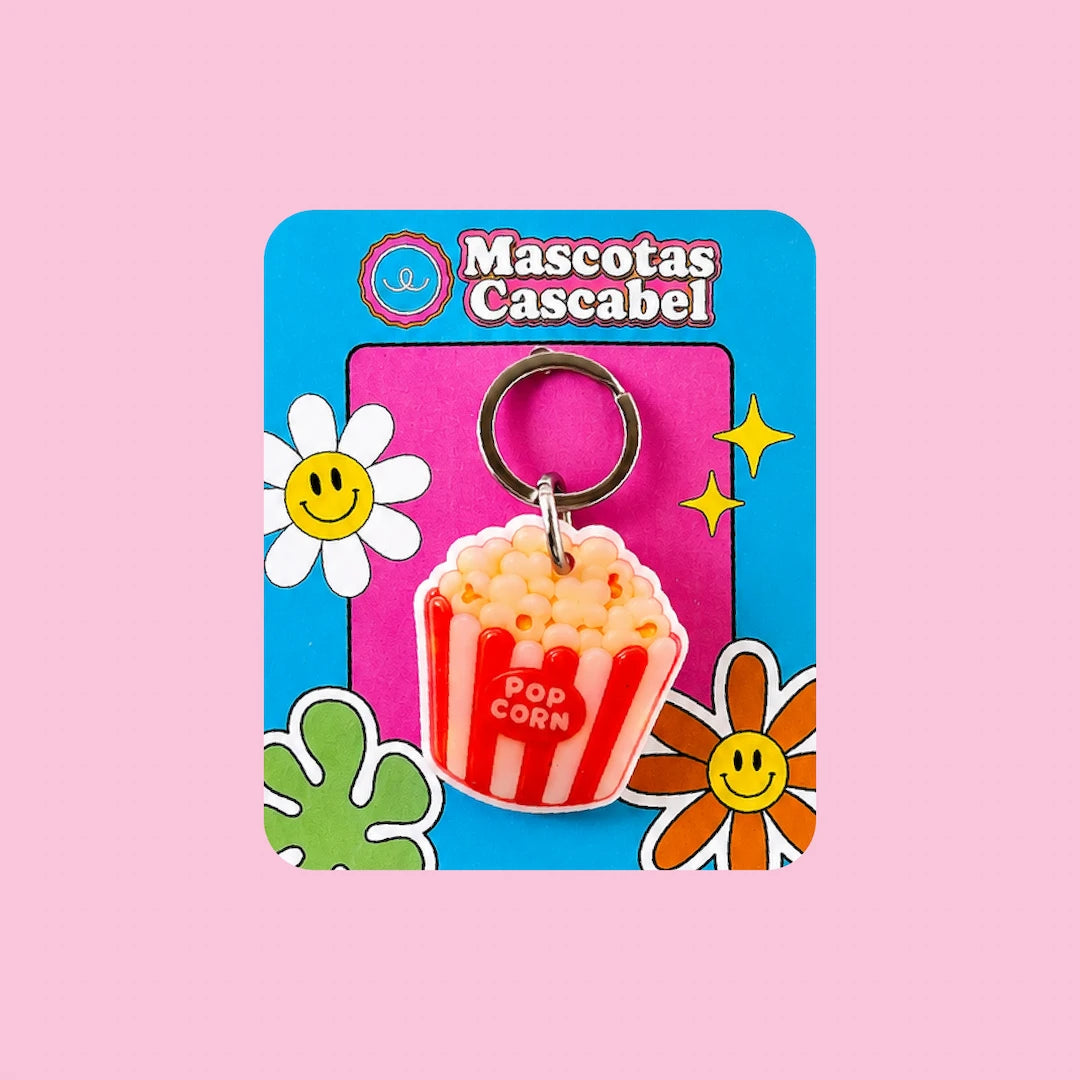 Placa para perro “Palomitas de Maíz”