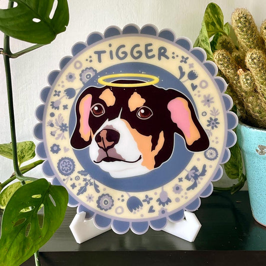 Roseta Placa Conmemorativa - Recuerdo de tu mascota