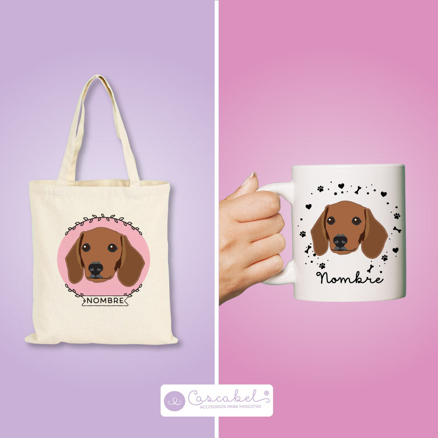 Taza o Totebag "Dachshund"