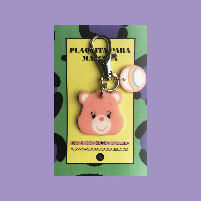 Plaquita personalizada "Ositos con Charm"