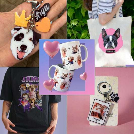 San Valentín Con Tu Mascota: Regalos personalizados 🐶❤️🐱