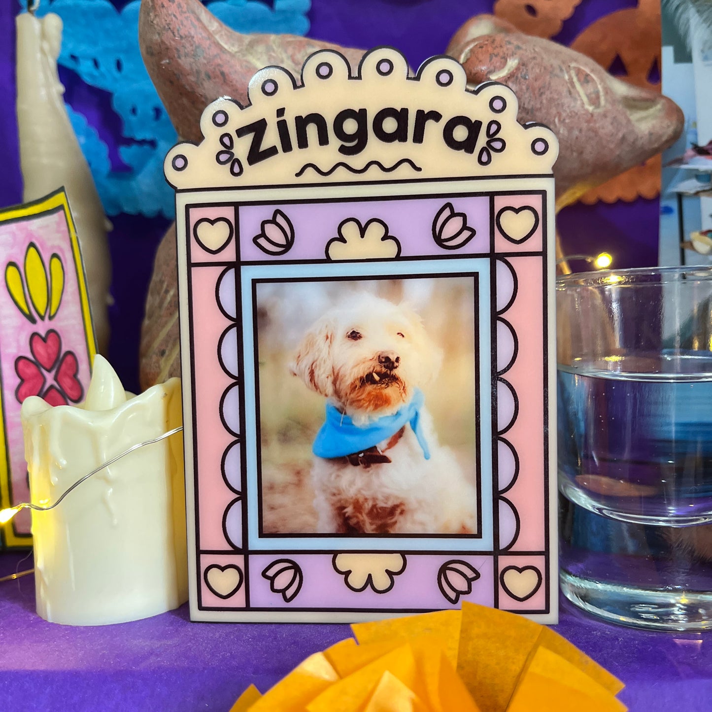 Placa conmemorativa nicho de tu mascota