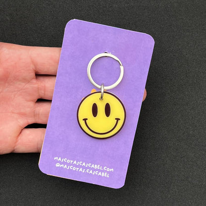 Plaquita personalizada "Carita 90's"