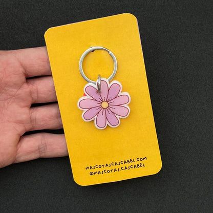 Plaquita personalizada "Flor"