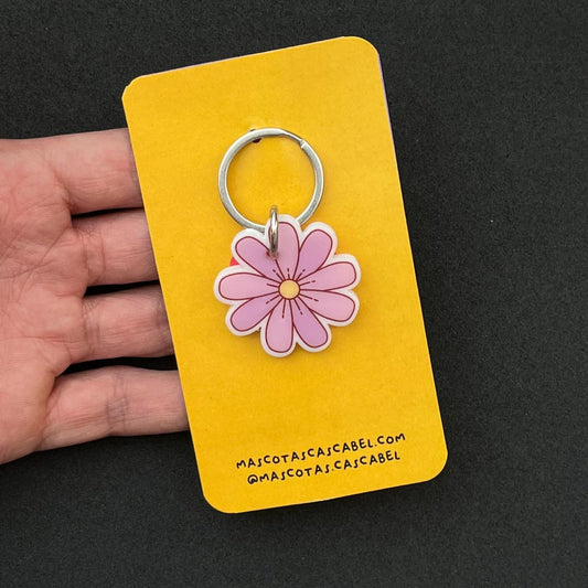 Plaquita personalizada "Flor"