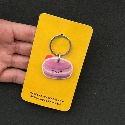 Placa para perro "Macaron Colores"
