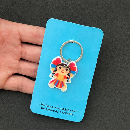 Plaquita personalizada "Muñeca Mexicana"