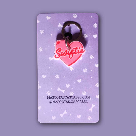 Plaquita para gato "Swiftie"