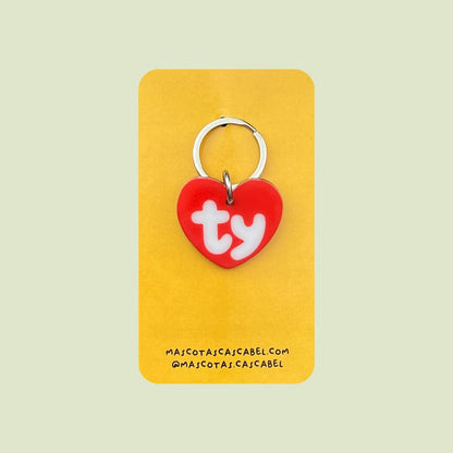 Plaquita personalizada "ty"