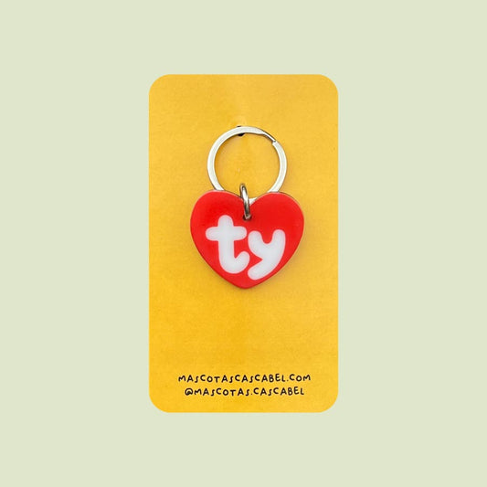 Plaquita personalizada "ty"