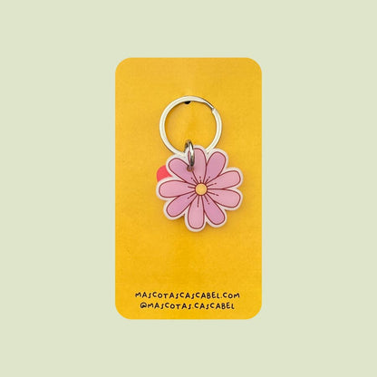 Plaquita personalizada "Flor"
