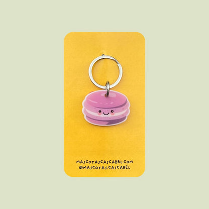 Placa para perro "Macaron Colores"