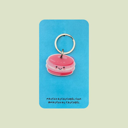 Placa para perro "Macaron Colores"