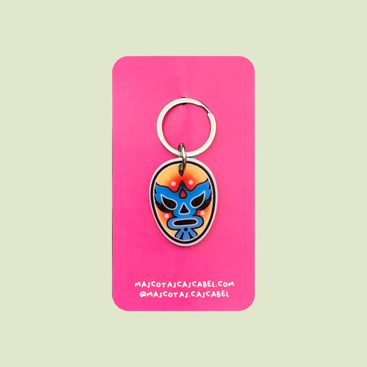 Plaquita personalizada "Máscara Luchador"