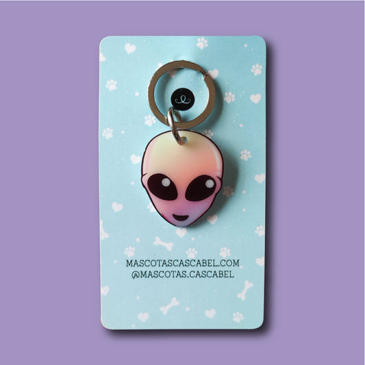 Plaquita personalizada "Alien"
